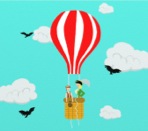  Hot Air Ballon Ride.  Unused production still for Skyre, 2011.  Digital.  14